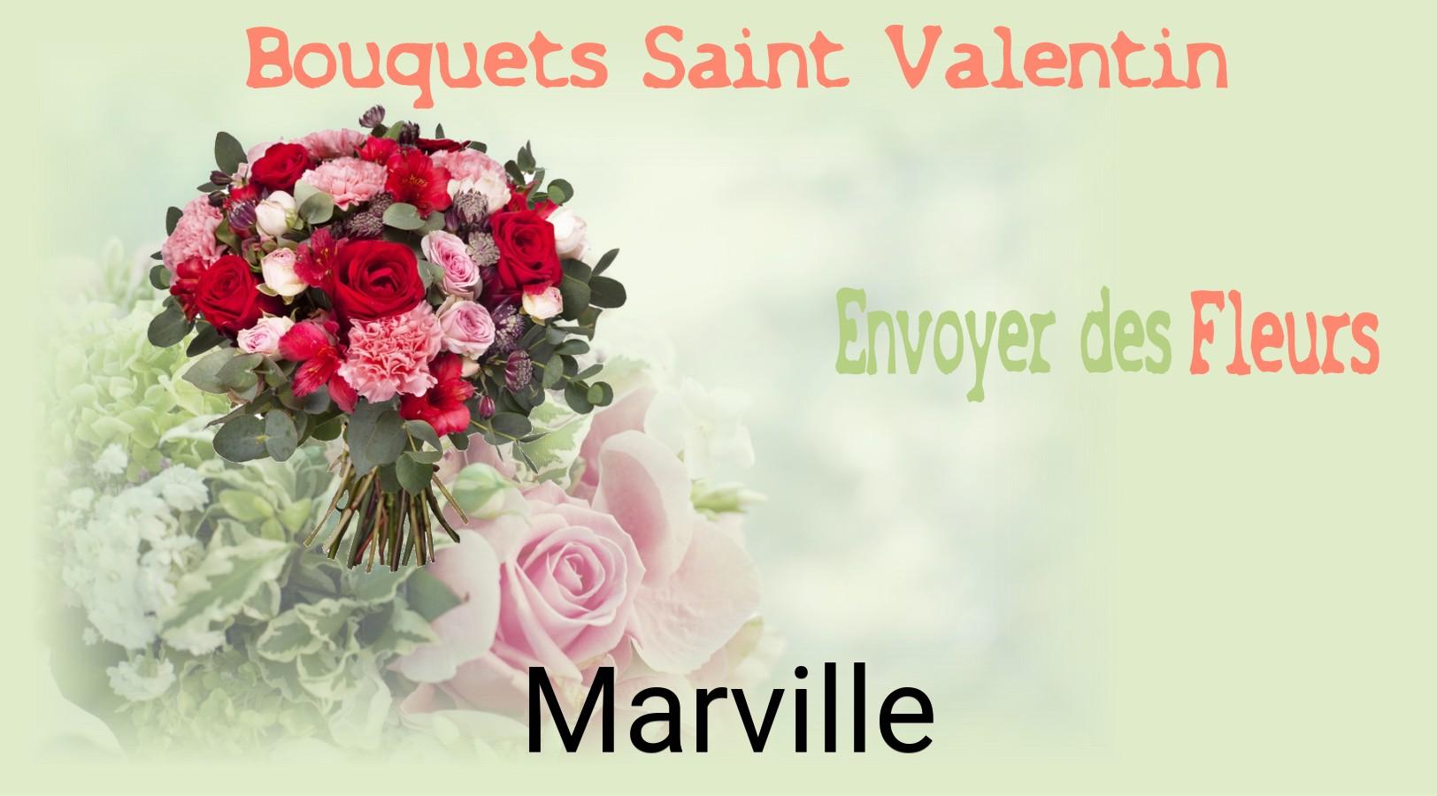 Roses de Saint-Valentin livrées à Marville
